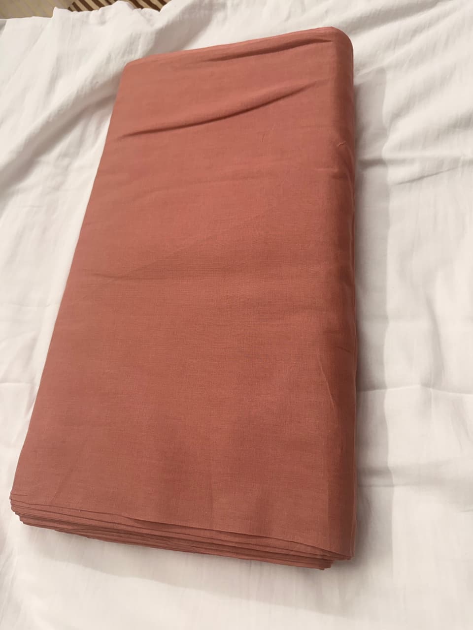 Dusty Rose turban cloth